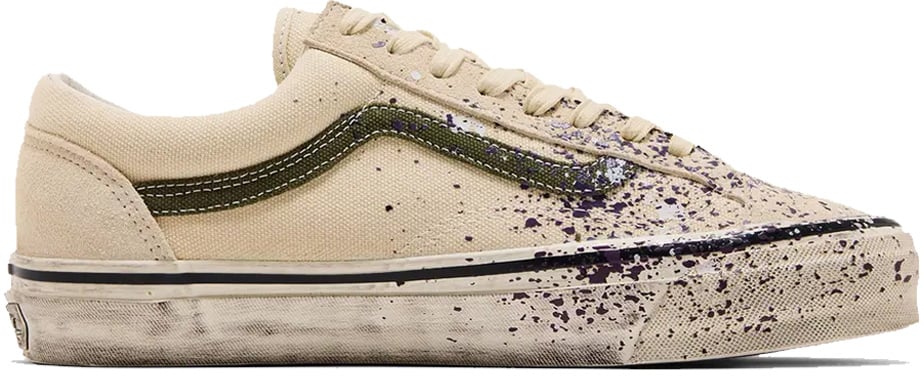 Vans Premium Old Skool 36 Paint Splatter Turtledove 'Beige White Multicolor'