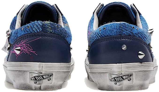Vans Old Skool 36 Harris Tweed Blue Multi 'Blue Multicolor'