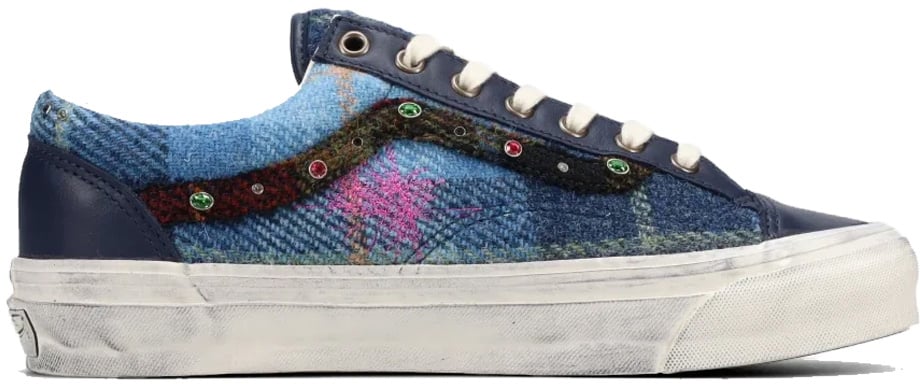 Vans Old Skool 36 Harris Tweed Blue Multi 'Blue Multicolor'