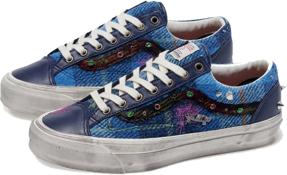 Vans Old Skool 36 Harris Tweed Blue Multi 'Blue Multicolor'