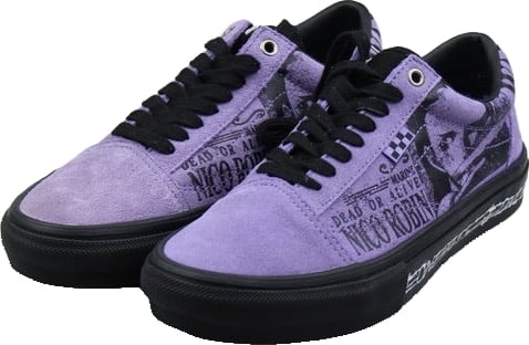 Buty Vans X One Piece Skate Old Skool 'Paars' - Maat 40 (ARCHIEF)