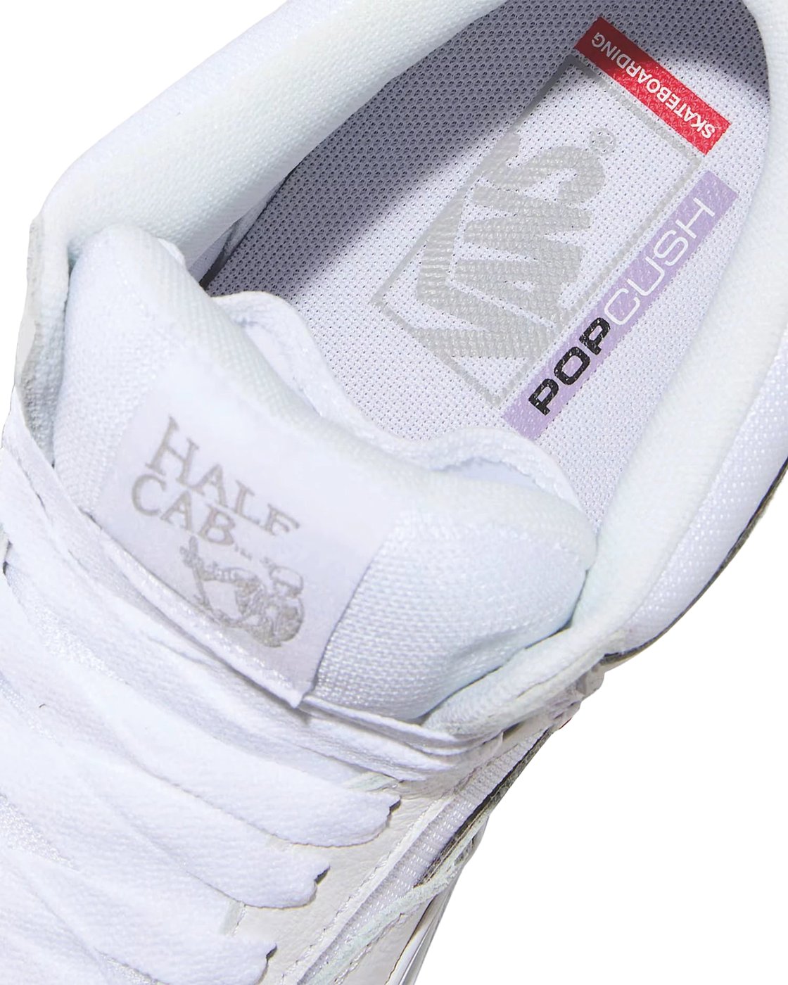 Vans Skate Half Cab Sneaker Wit