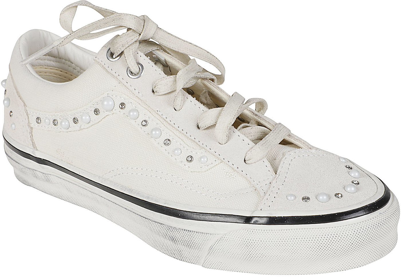 36 Pearlized Lx Ols School Sneakers White