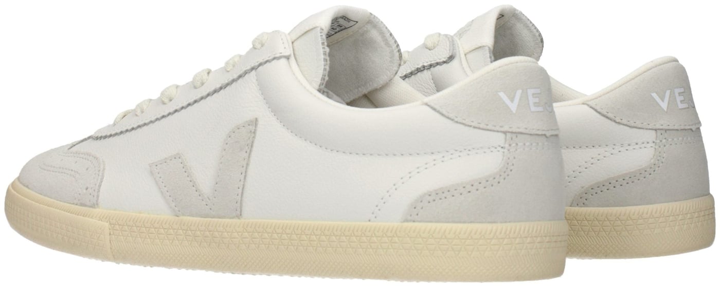Veja White Leather Sneakers