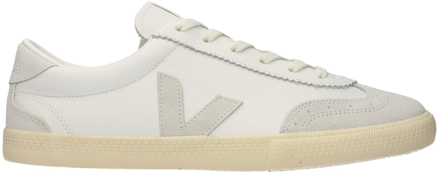 Veja White Leather Sneakers
