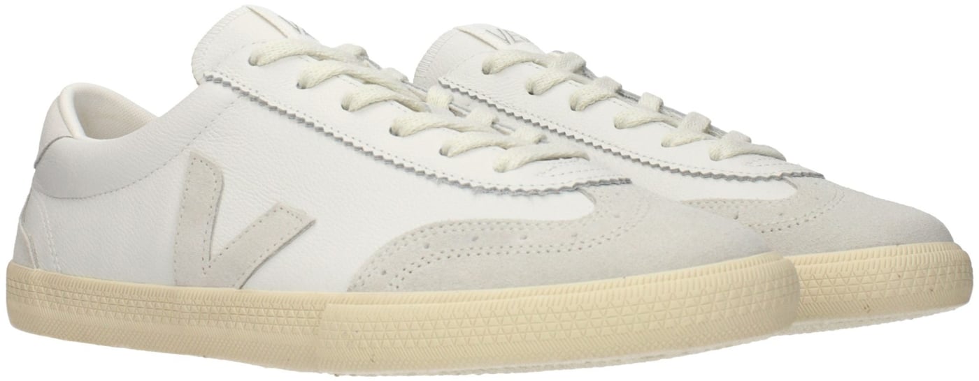 Veja White Leather Sneakers