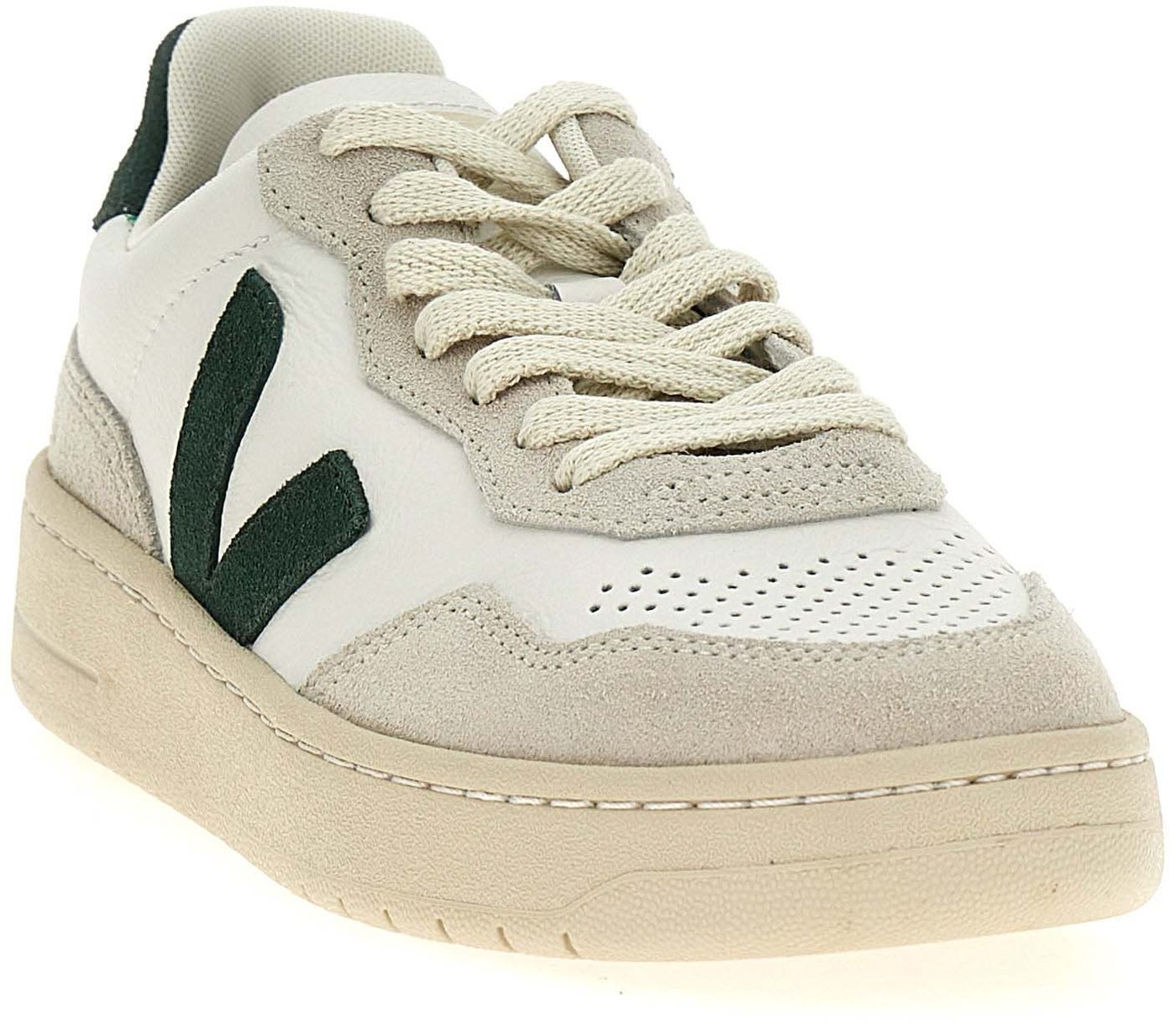 Veja Bicolor Leather Low Top Sneakers