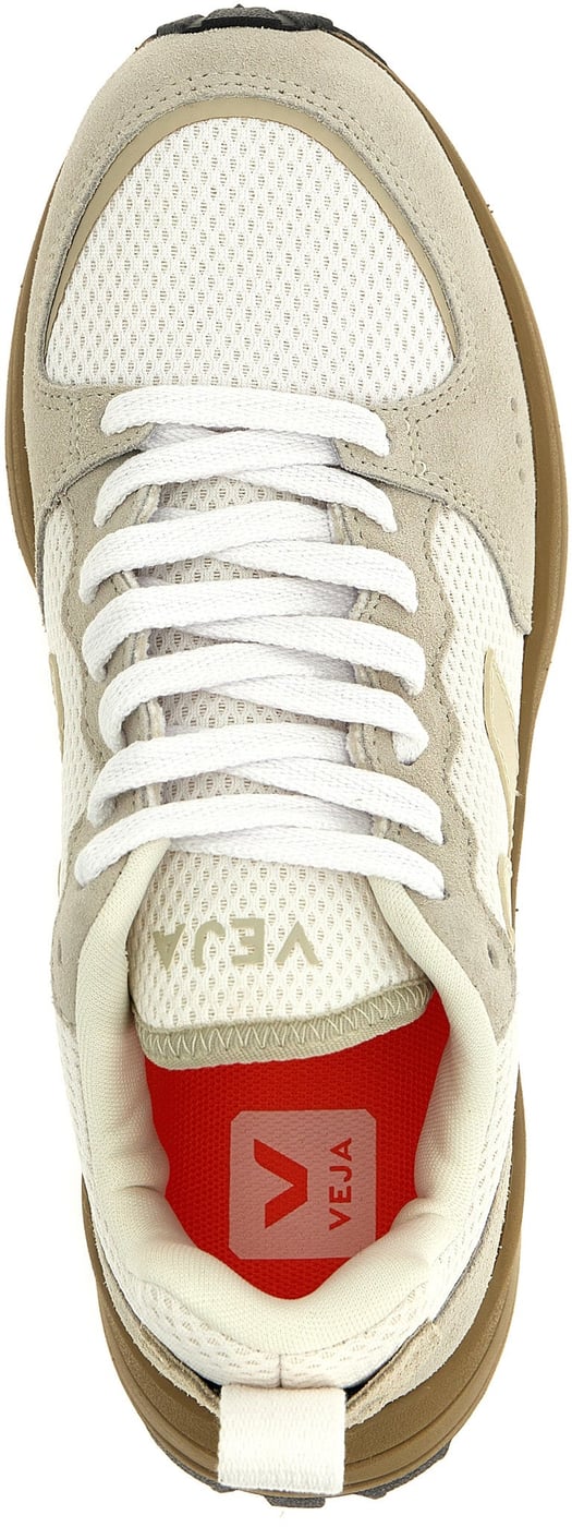 Veja Beige Recycled Polyester Athletic Sneakers
