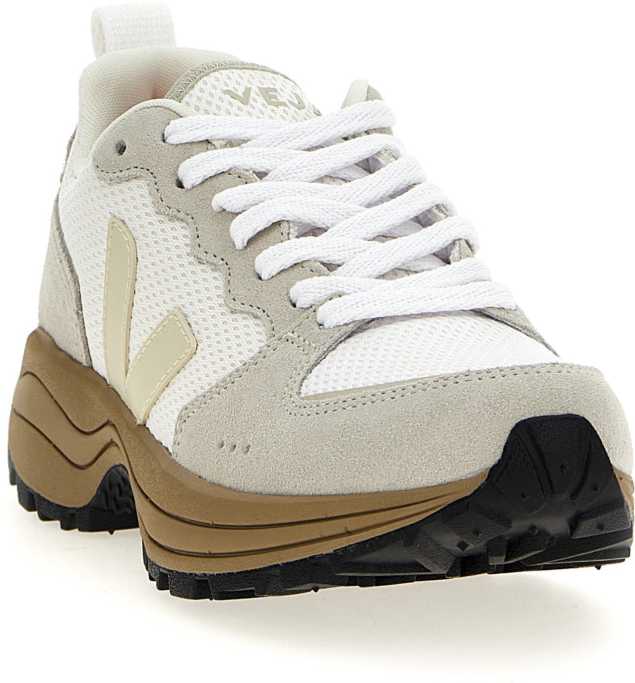 Veja Beige Recycled Polyester Athletic Sneakers