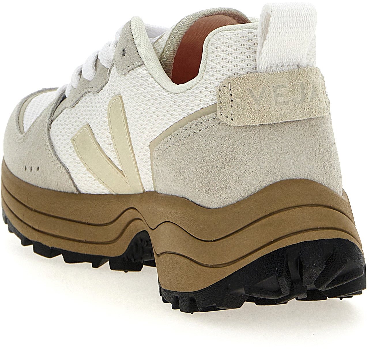 Veja Beige Recycled Polyester Athletic Sneakers