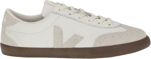 Veja White Calf Leather Bos Taurus Sneakers