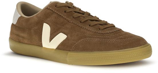 Veja Brown Recycled Polyester Low Top Sneakers