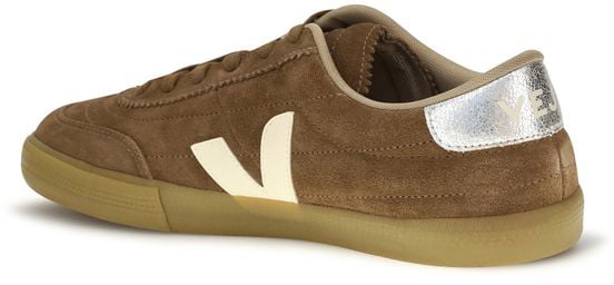 Veja Brown Recycled Polyester Low Top Sneakers