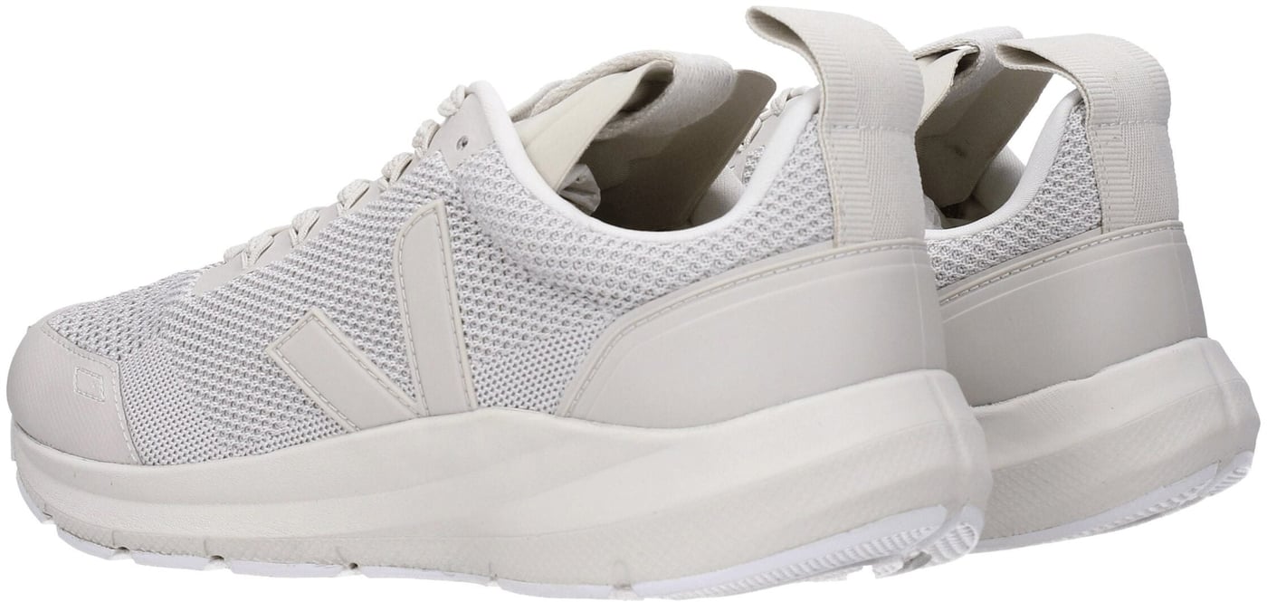 Veja Gray Fabric Athletic Sneakers
