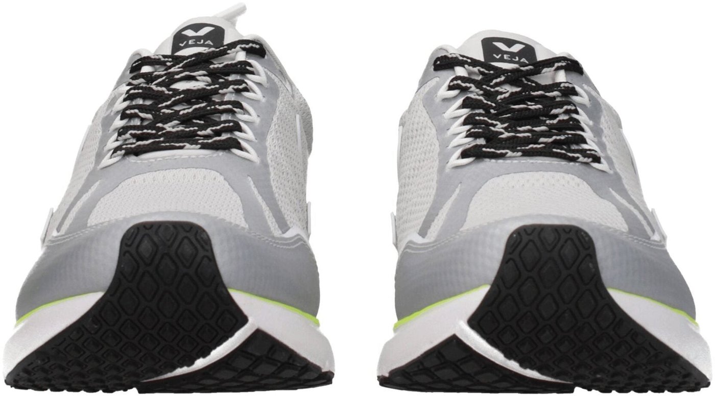 Veja Gray Fabric Athletic Sneakers