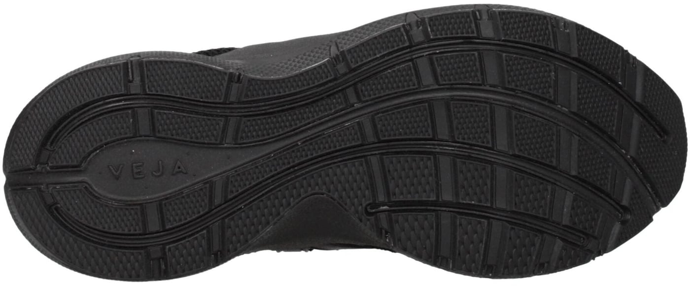 Veja Black Fabric Athletic Sneakers