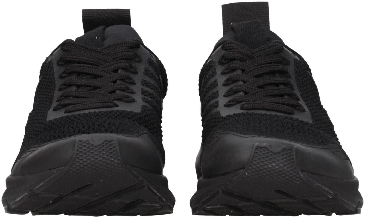 Veja Black Fabric Athletic Sneakers