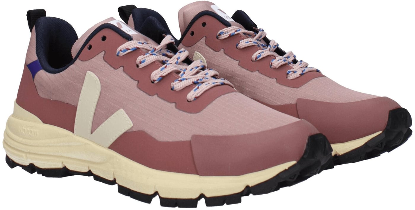 Veja Pink Fabric Athletic Sneakers