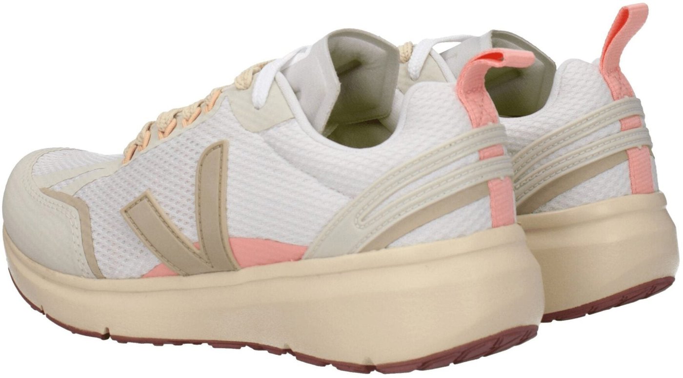 Veja Beige Fabric Athletic Sneakers
