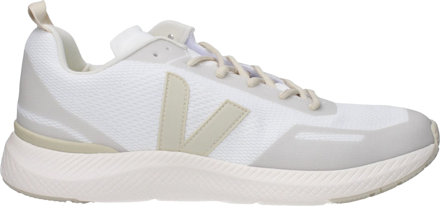 Veja White Fabric Athletic Sneakers