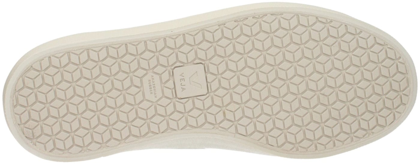 Veja White Fabric Low Top Sneakers