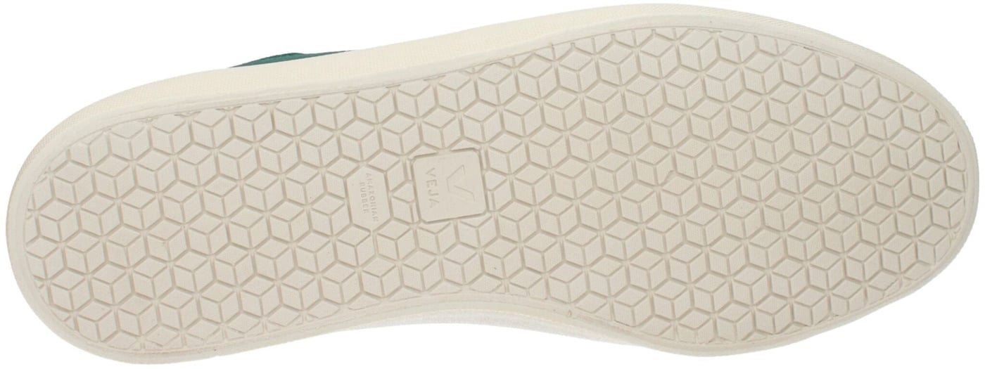 Veja Green Fabric Low Top Sneakers
