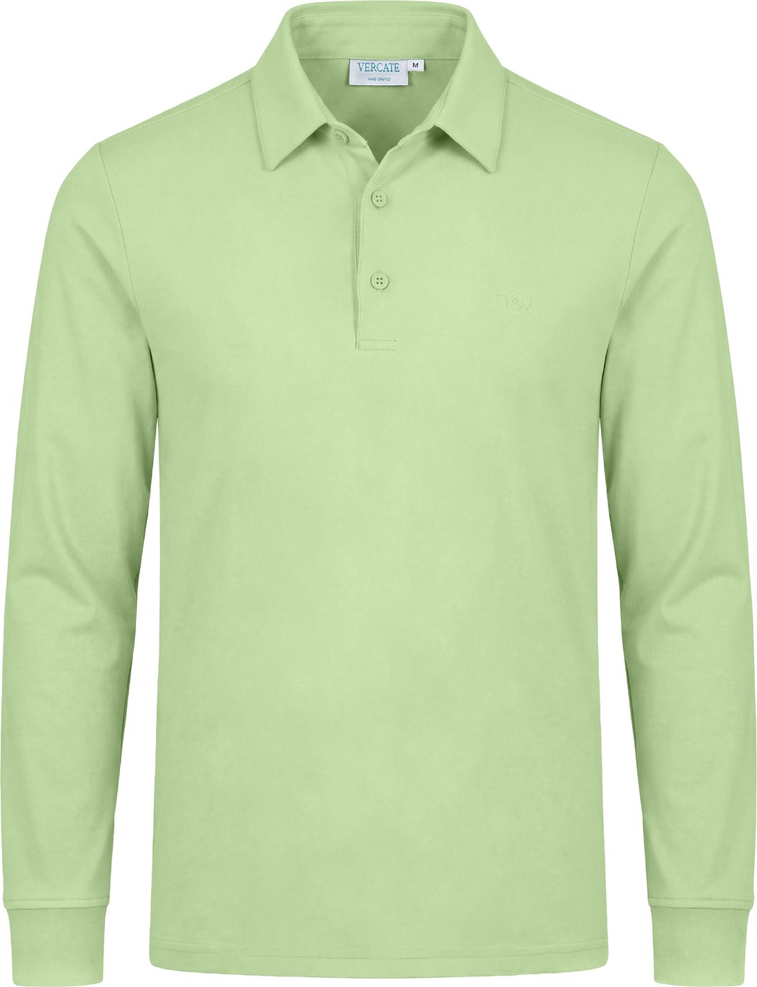 Strijkvrij Poloshirt - Lichtgroen