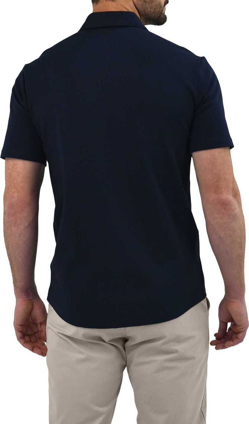 Strijkvrij Poloshirt - Navy