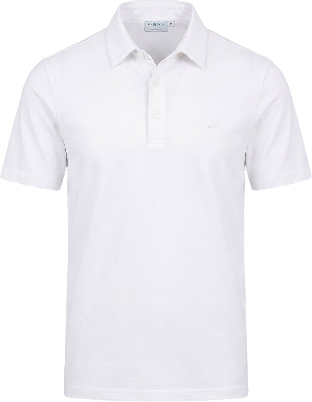 Strijkvrij Poloshirt - Wit