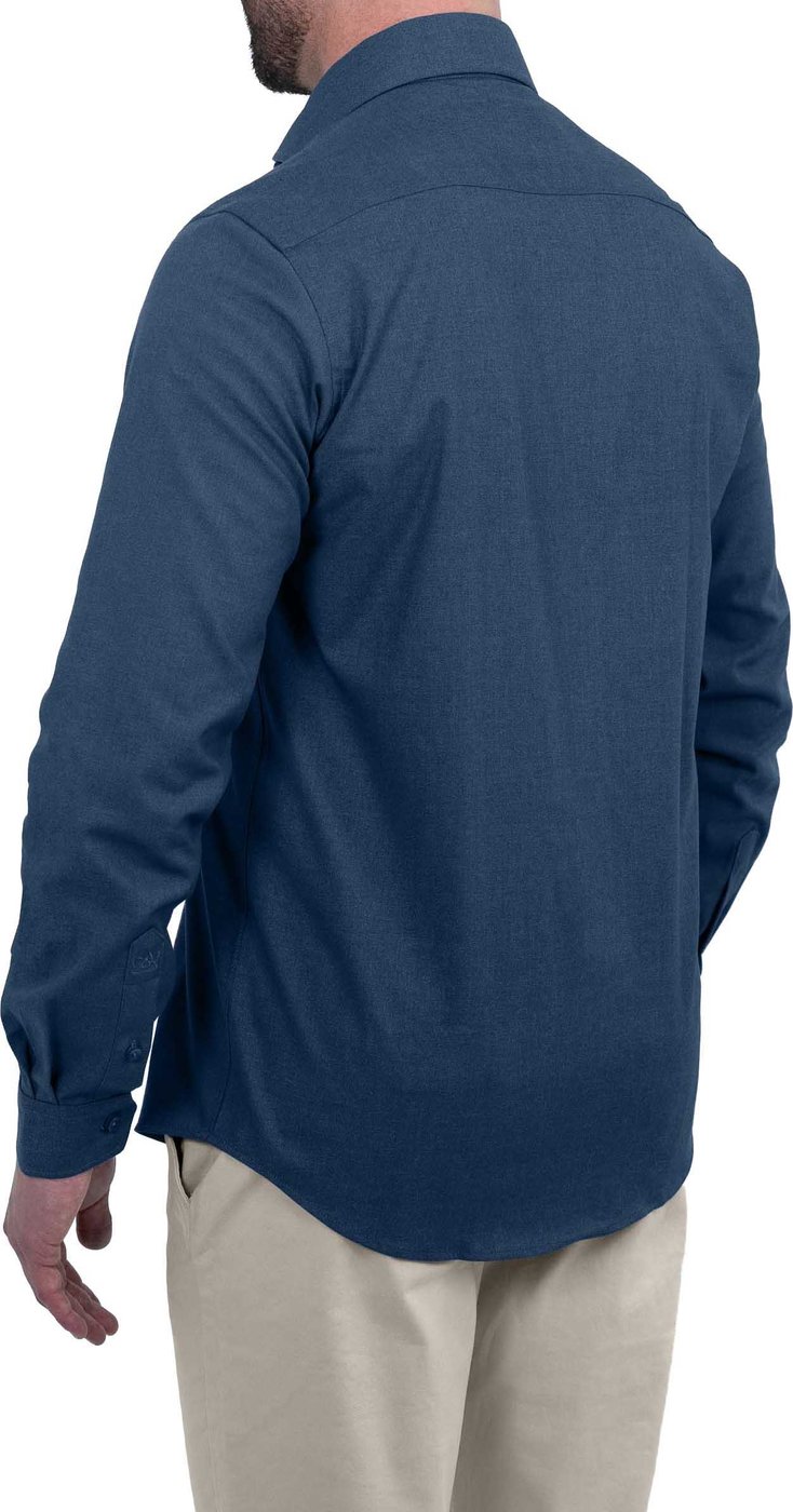 Kreukvrij Overhemd - Blauw Bamboe