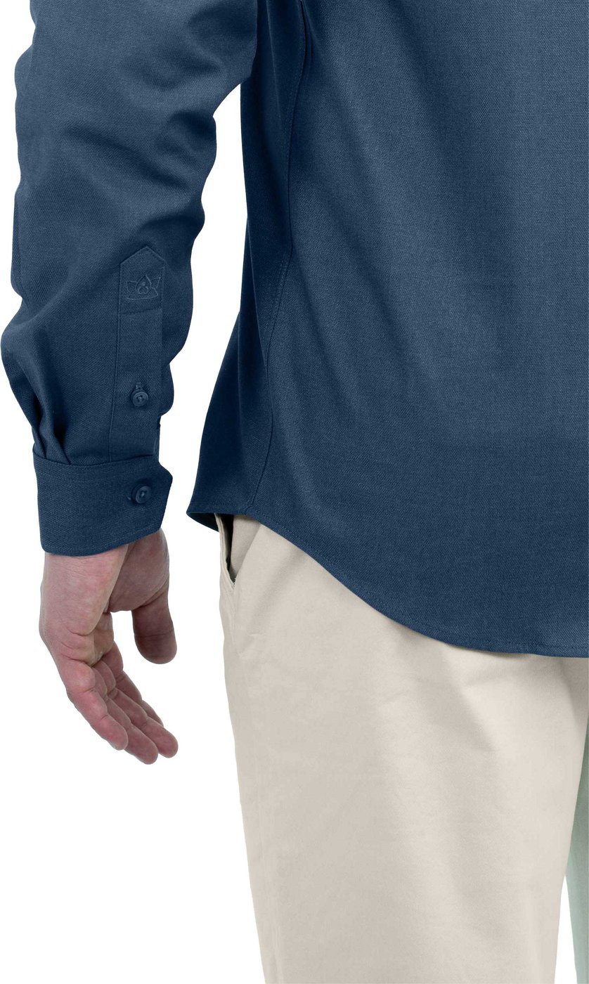 Kreukvrij Overhemd - Blauw Bamboe