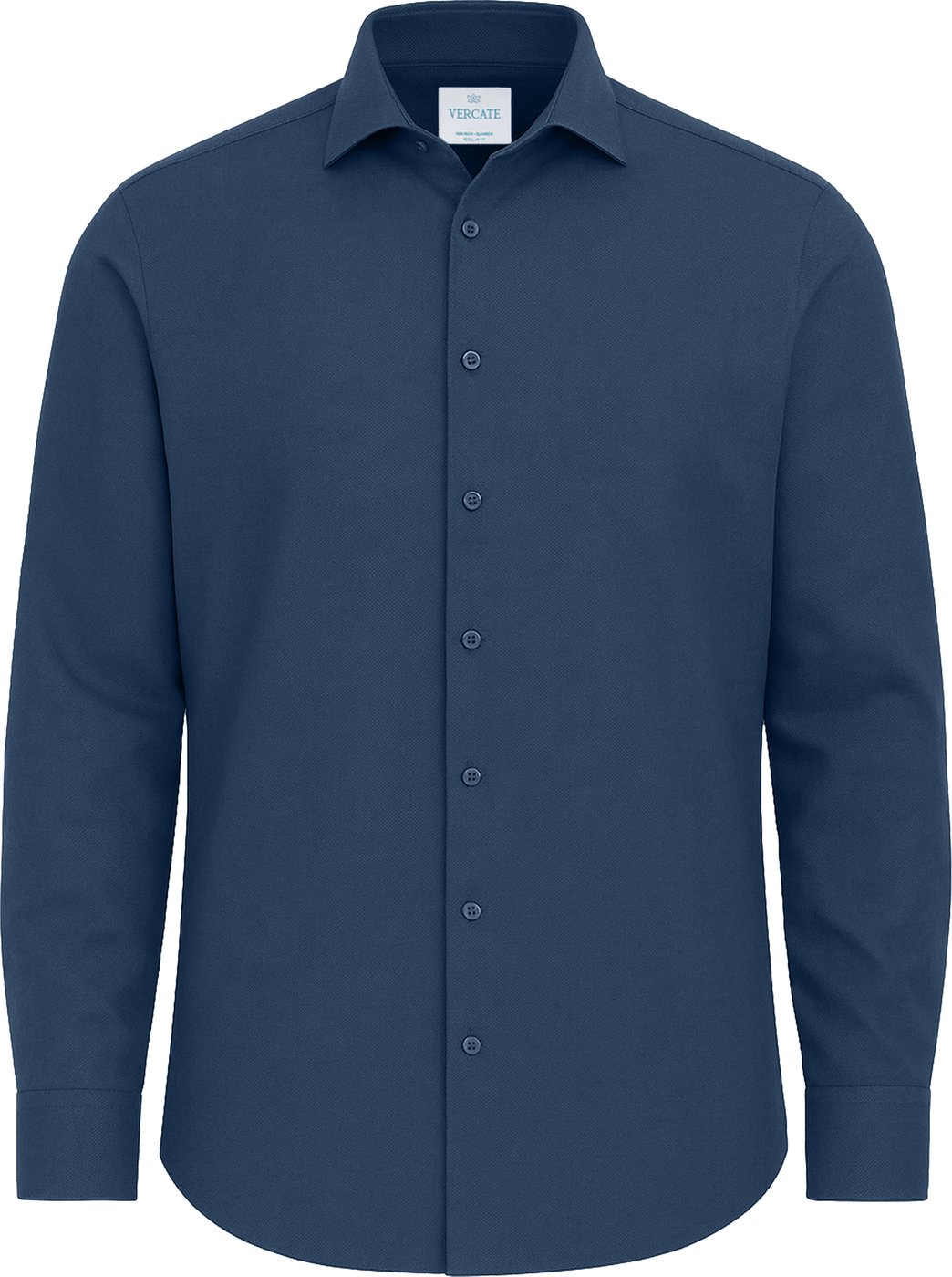 Kreukvrij Overhemd - Blauw Bamboe