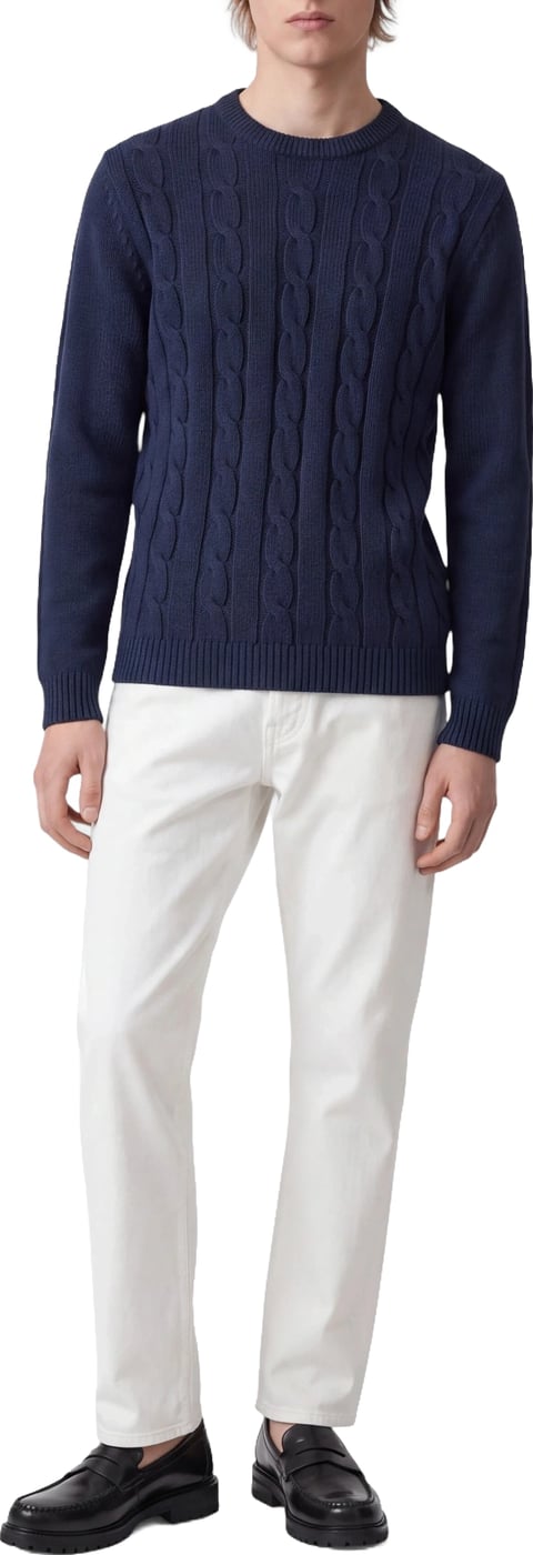 Heavyweight Crewneck - Donkerblauw