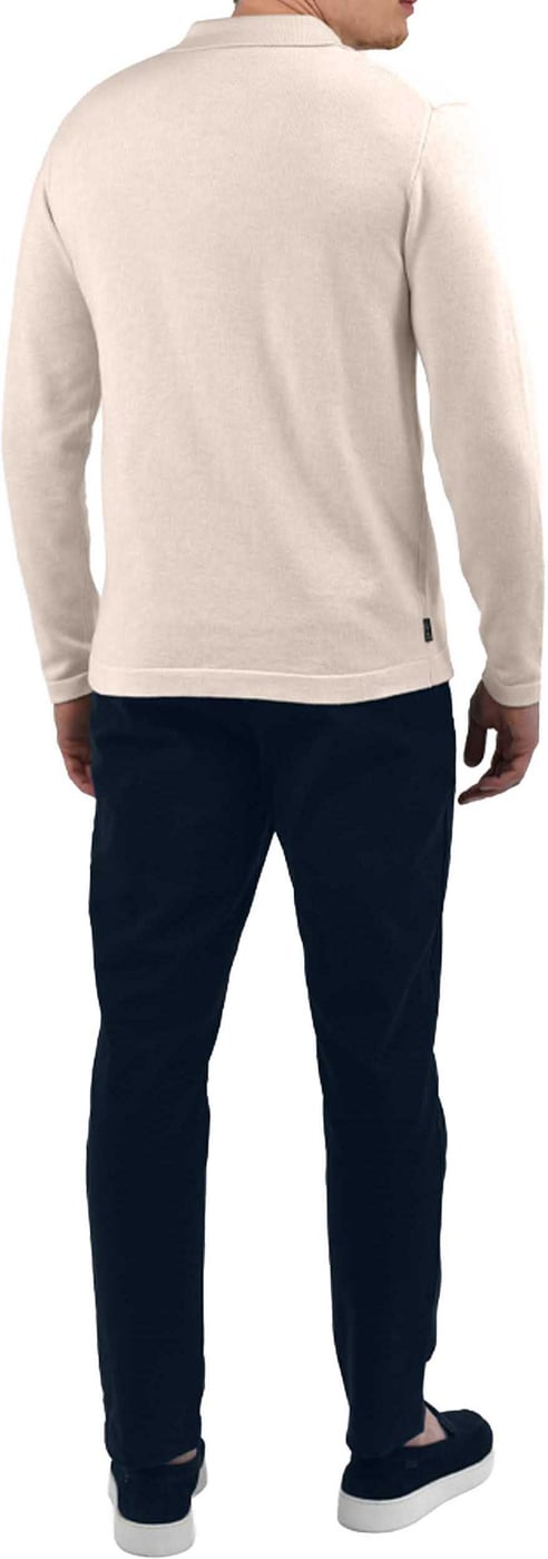 Knitted Poloshirt - Off White