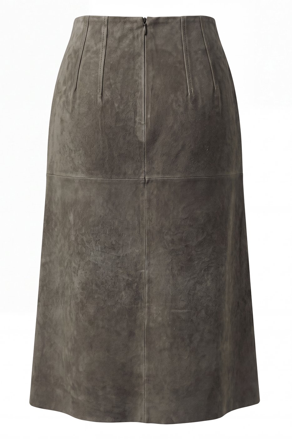 Lambskin dress with buttons