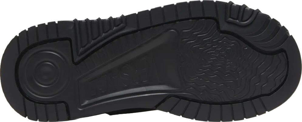 Versace Odissea Men's Leather Logo Patch Sneakers Black