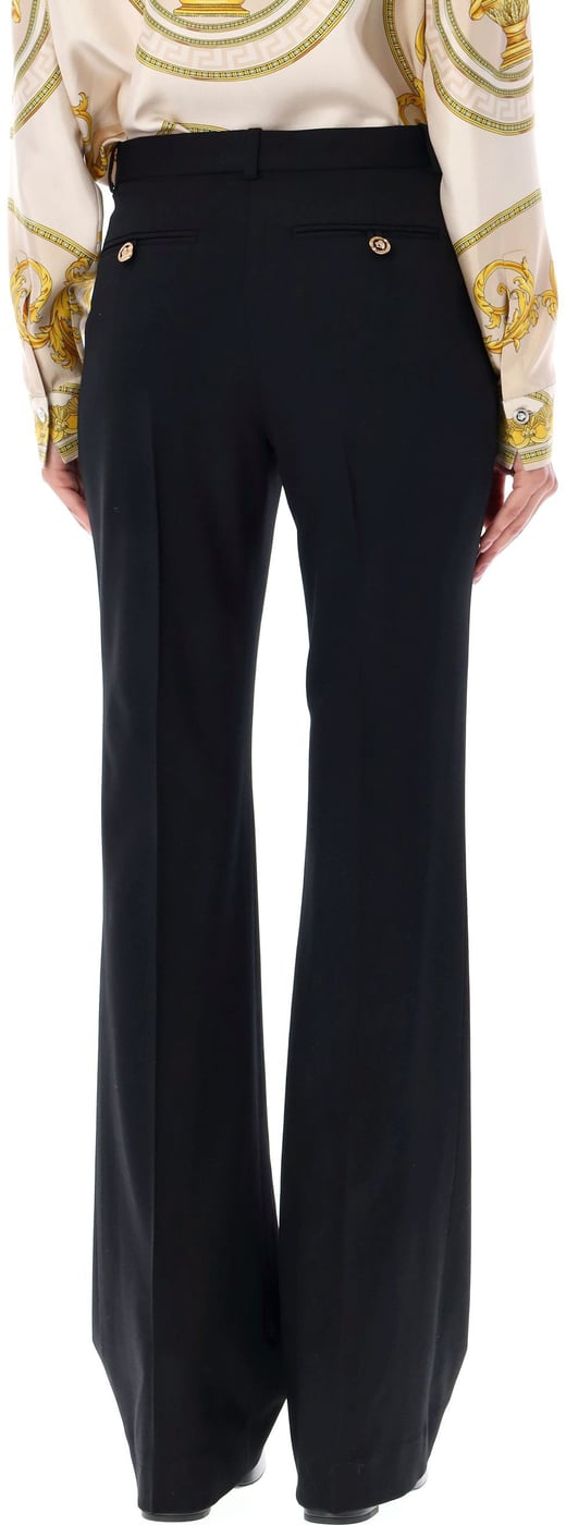 Pant Stretch Wool Nero