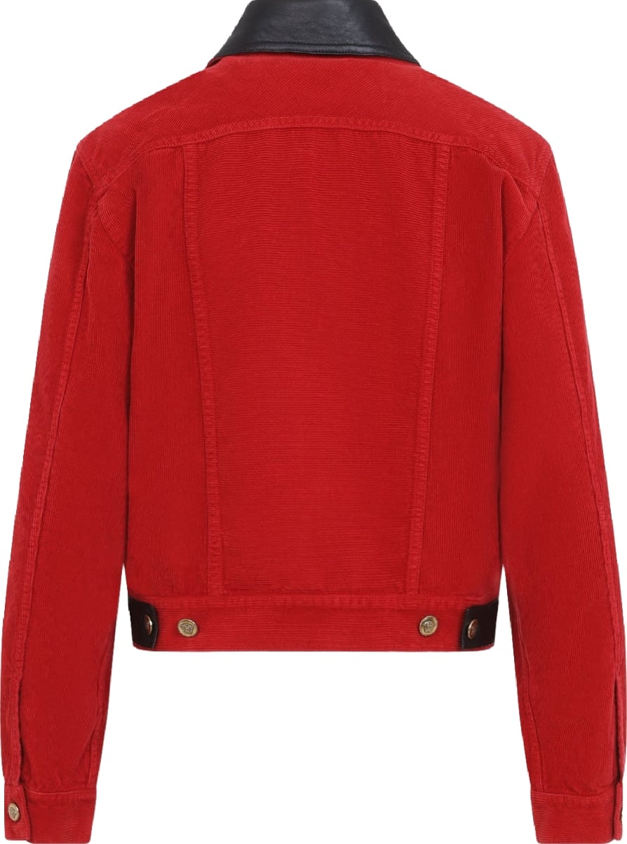 Versace Denim Garment-Dyed Jacket