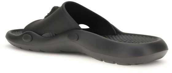 Versace Black Rubber Sandals