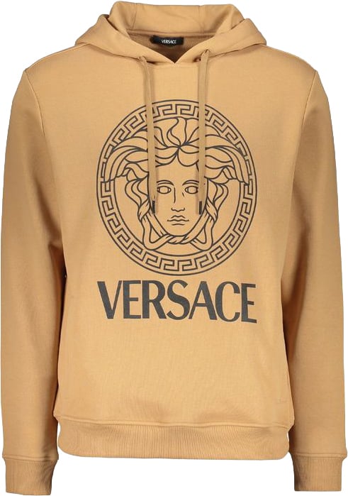 Versace Brown Cotton Sweatshirt
