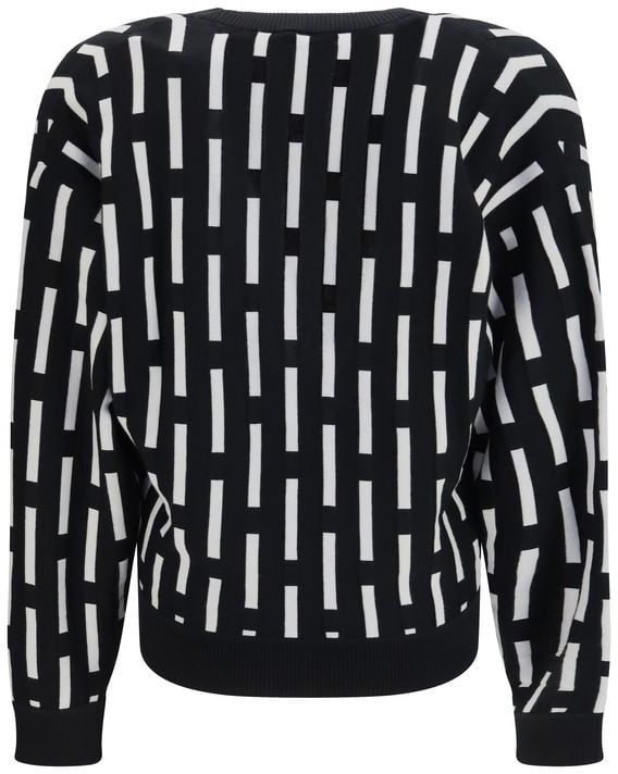 Versace Multicolor Wool Oves Aries Cardigan