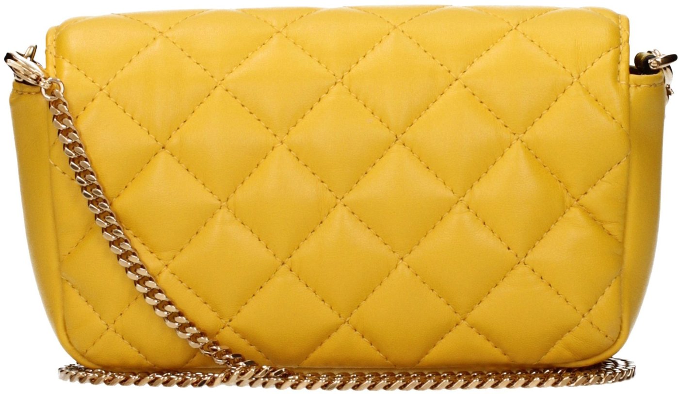 Versace Yellow Leather Crossbody Bag