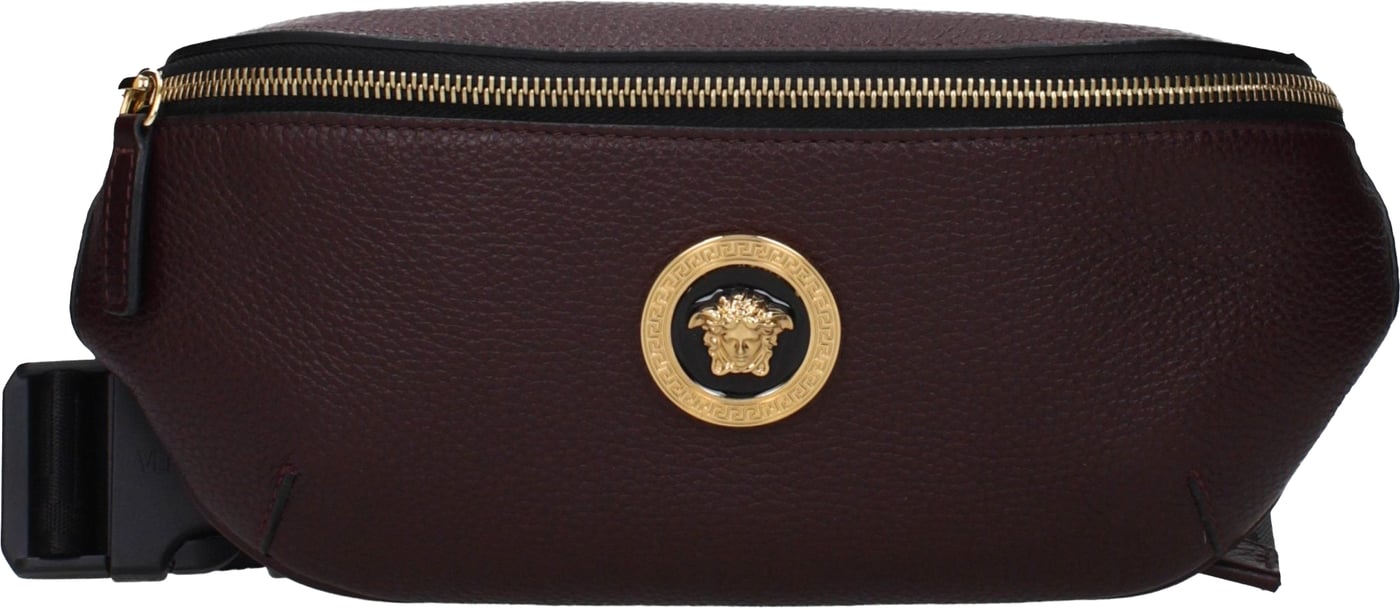 Versace Purple Leather Backpack