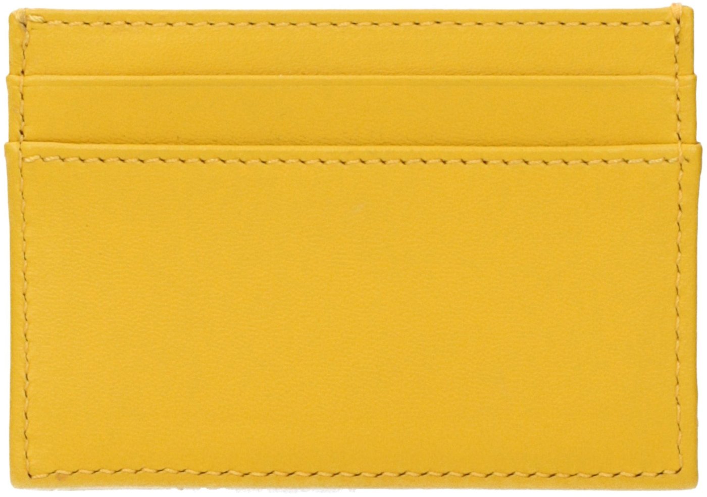 Versace Yellow Leather Cardholder