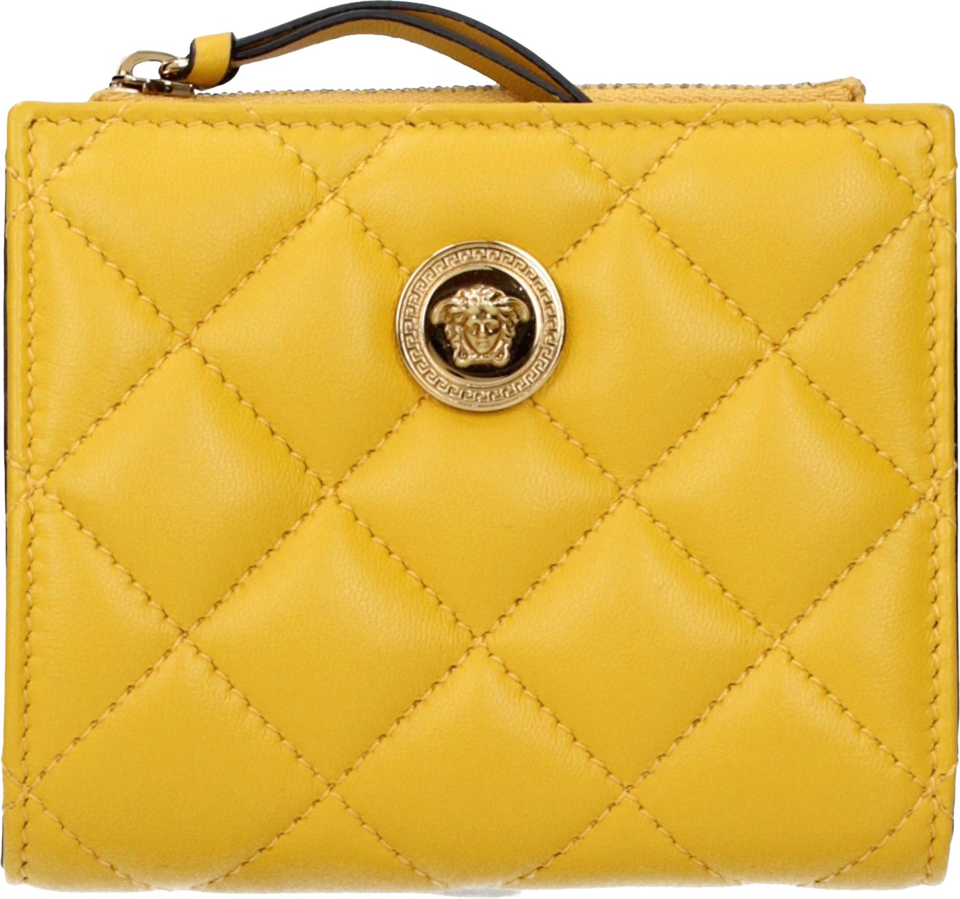 Versace Yellow Leather Wallet