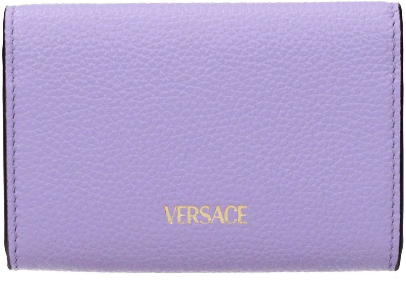 Versace Purple Leather Wallet