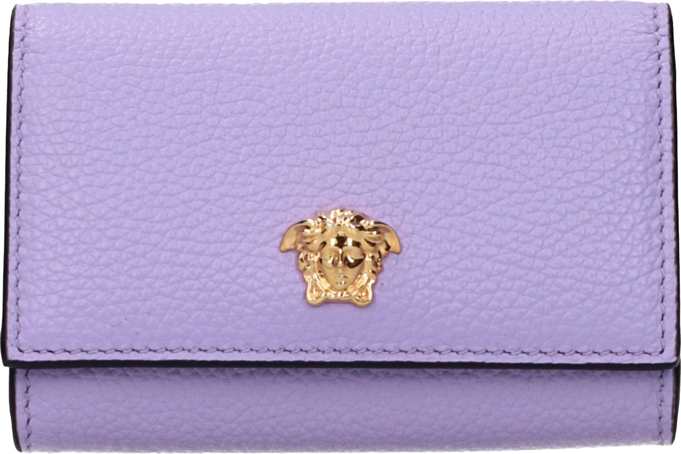 Versace Purple Leather Wallet