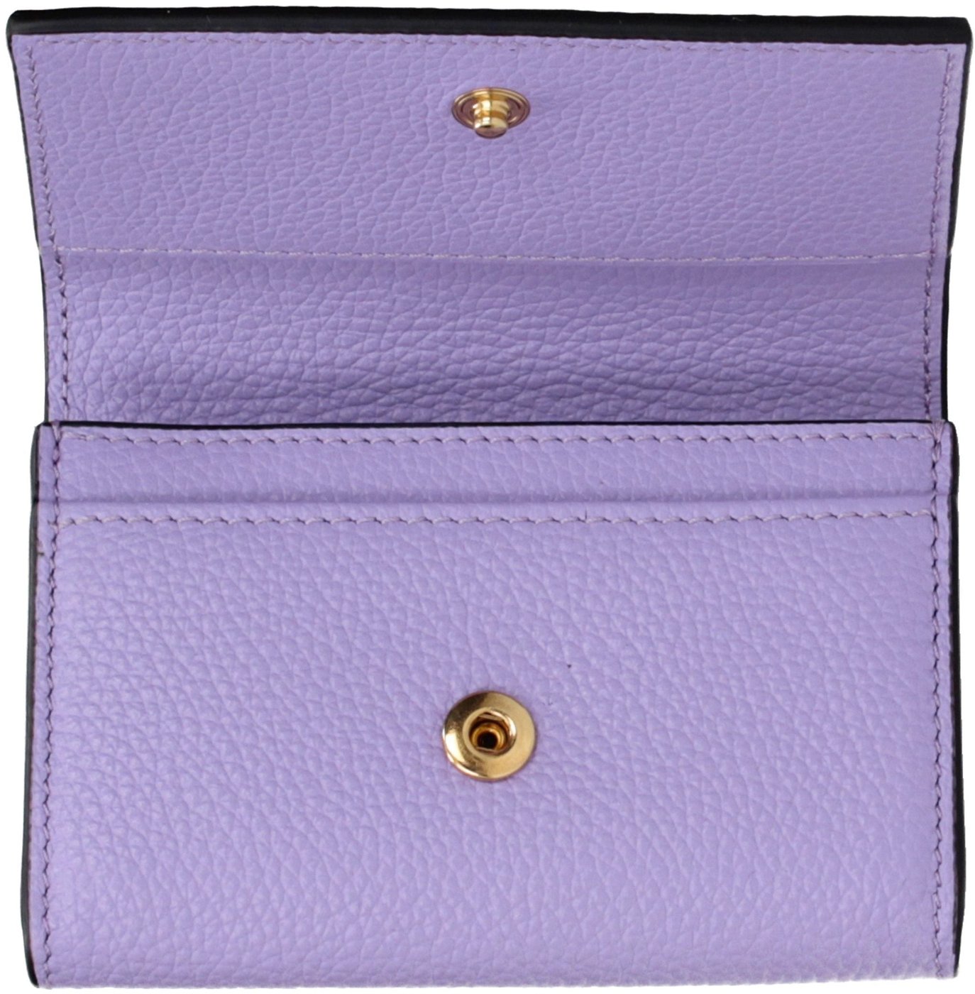 Versace Purple Leather Wallet