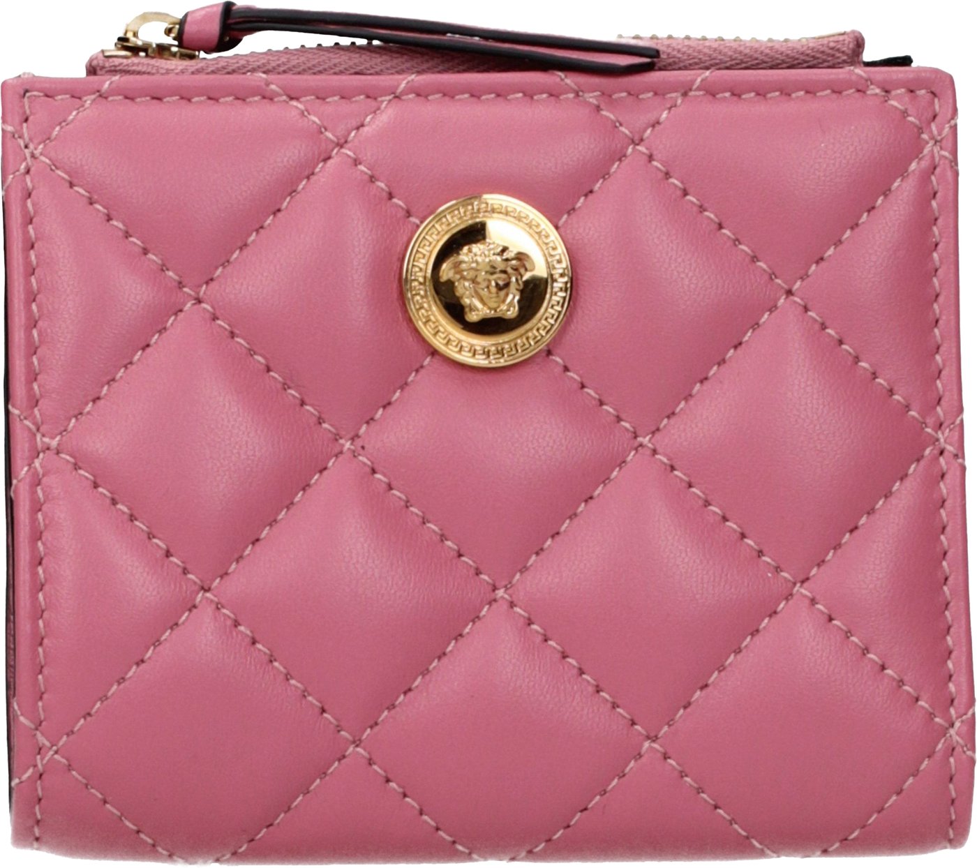 Versace Pink Leather Wallet