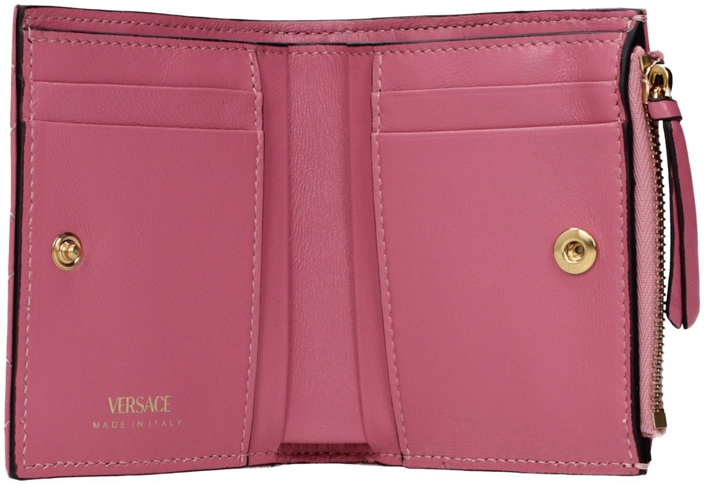 Versace Pink Leather Wallet
